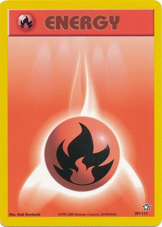 Fire Energy (107/111) [Neo Genesis] | KingTCG.ca