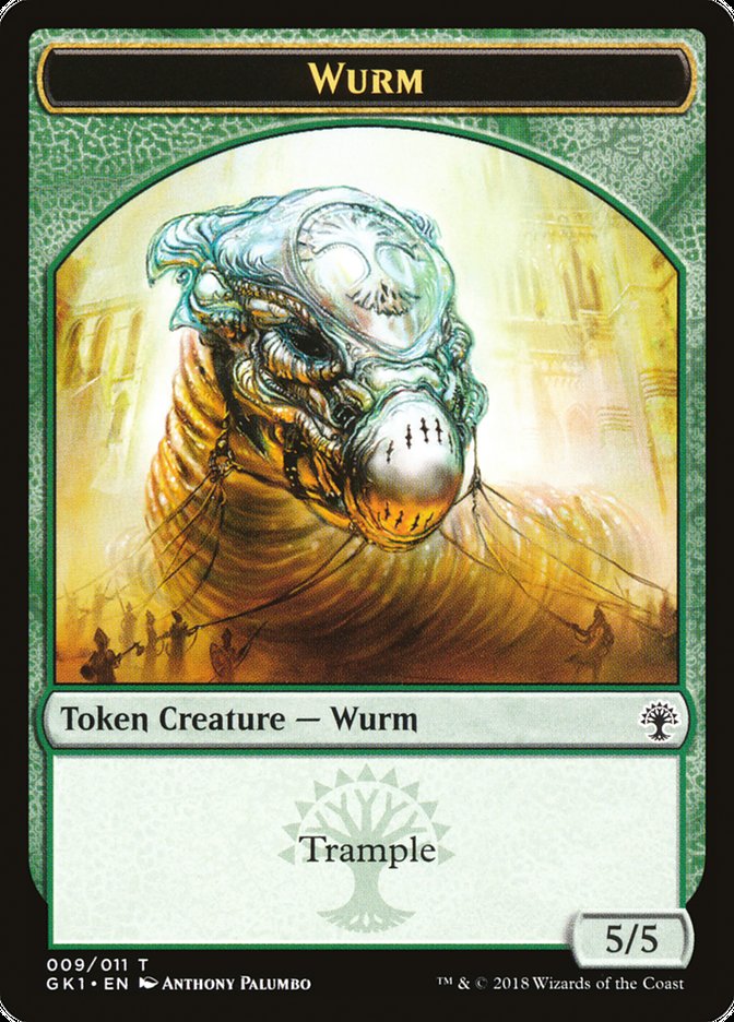 Wurm // Saproling [GRN Guild Kit Tokens] | KingTCG.ca