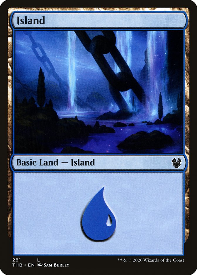 Island (281) [Theros Beyond Death] | KingTCG.ca