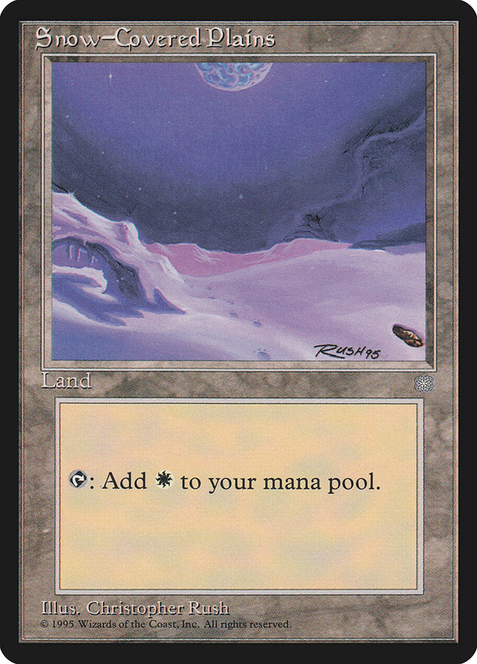 Snow-Covered Plains [Ice Age] | KingTCG.ca