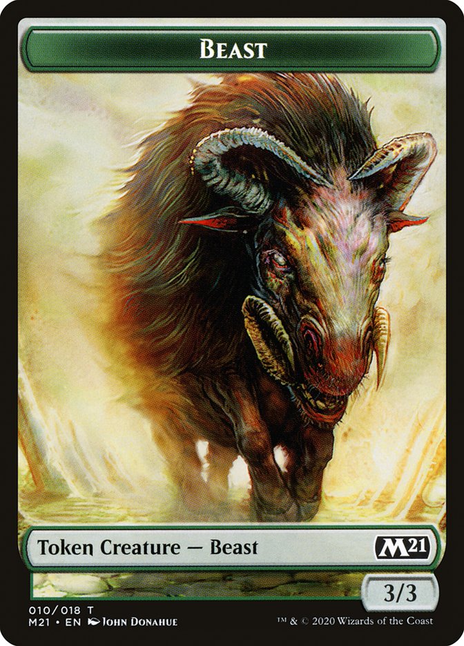 Beast Token [Core Set 2021] | KingTCG.ca