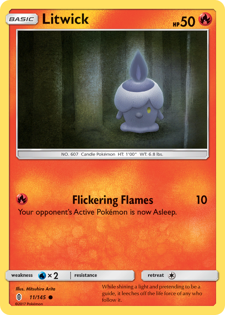 Litwick (11/145) [Sun & Moon: Guardians Rising] | KingTCG.ca