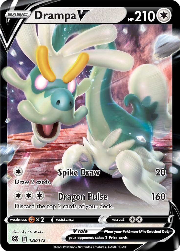 Drampa V (128/172) [Sword & Shield: Brilliant Stars] | KingTCG.ca