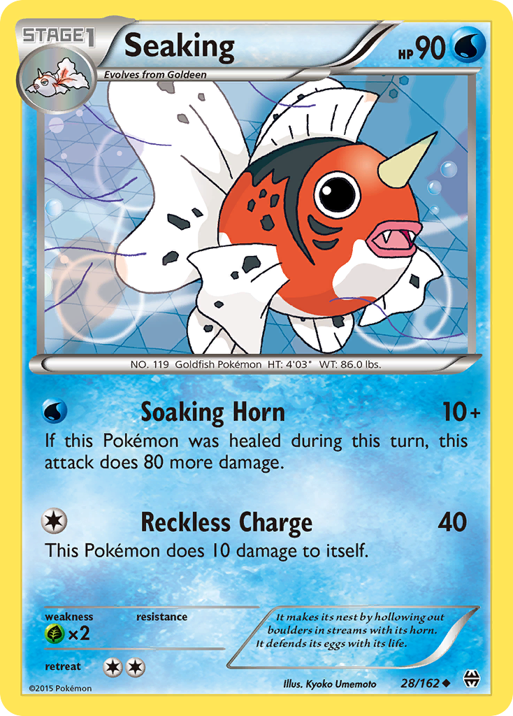 Seaking (28/162) [XY: BREAKthrough] | KingTCG.ca