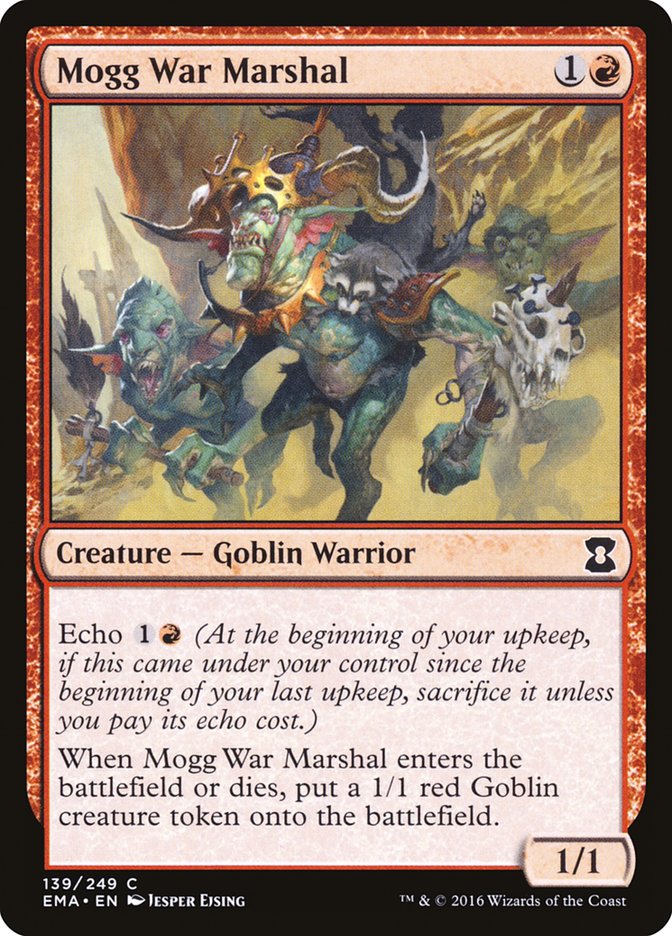 Mogg War Marshal [Eternal Masters] | KingTCG.ca