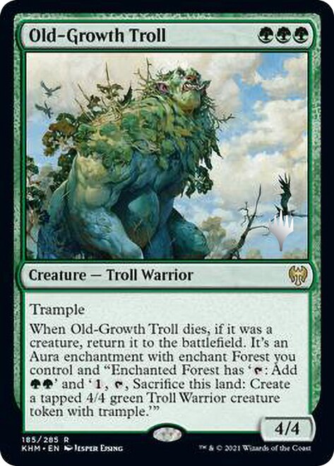 Old-Growth Troll [Kaldheim Promo Pack] | KingTCG.ca