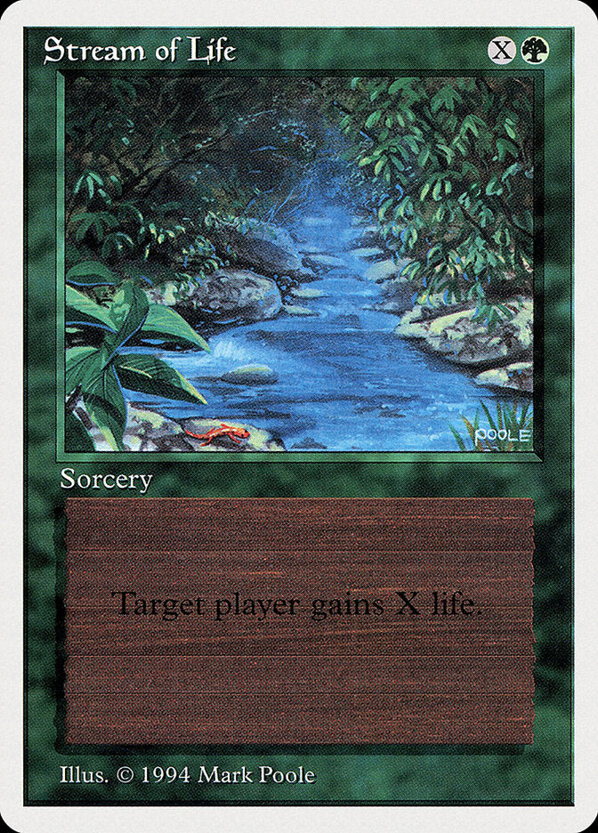 Stream of Life [Summer Magic / Edgar] | KingTCG.ca