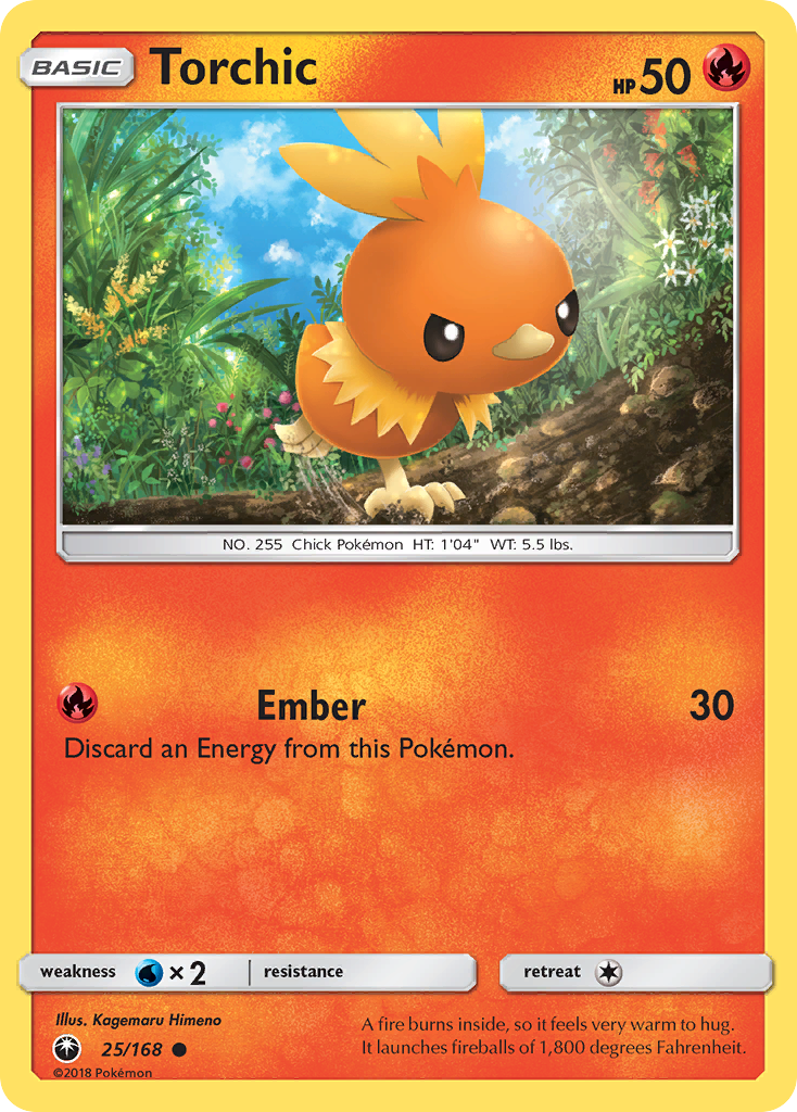 Torchic (25/168) [Sun & Moon: Celestial Storm] | KingTCG.ca