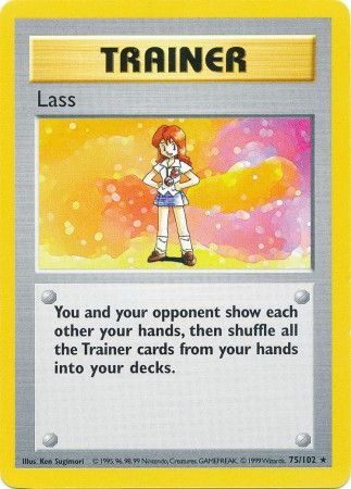 Lass (75/102) [Base Set (Shadowless)] | KingTCG.ca