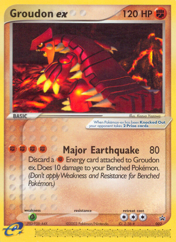 Groudon ex (2) [Nintendo: Black Star Promos] | KingTCG.ca