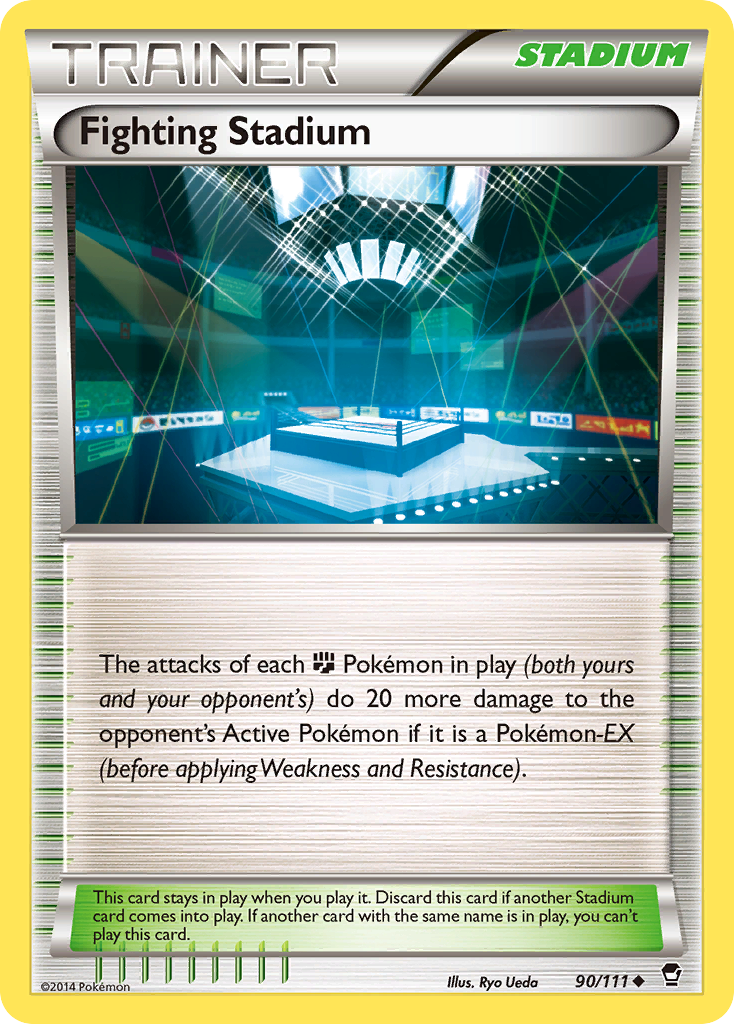 Fighting Stadium (90/111) [XY: Furious Fists] | KingTCG.ca