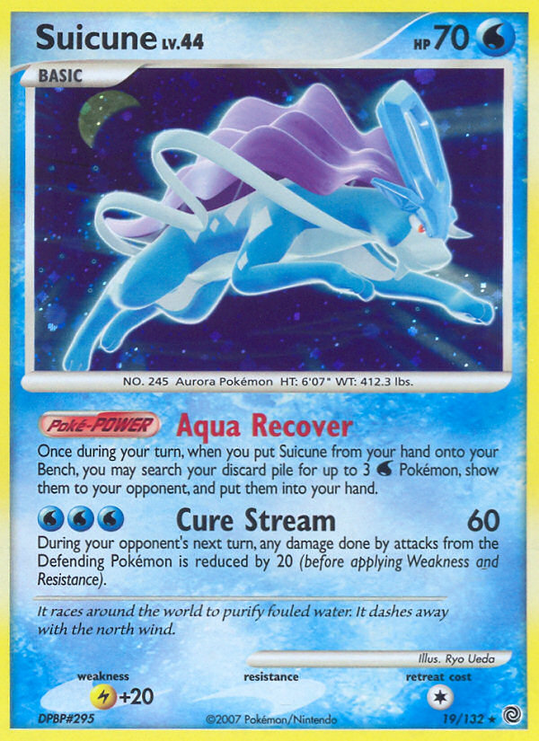 Suicune (19/132) [Diamond & Pearl: Secret Wonders] | KingTCG.ca