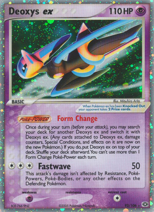 Deoxys ex (93/106) [EX: Emerald] | KingTCG.ca