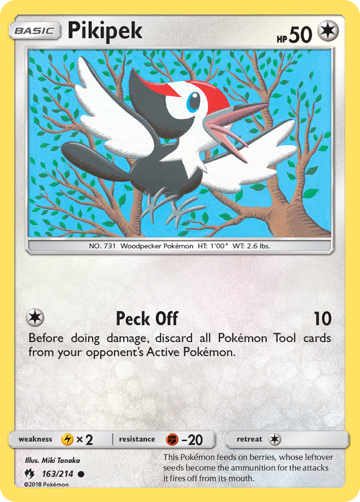 Pikipek (163/214) [Sun & Moon: Lost Thunder] | KingTCG.ca