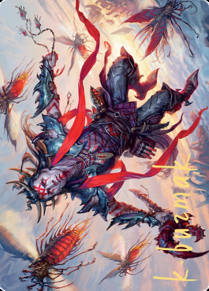 Scion of the Swarm // Scion of the Swarm (Art Series) [Zendikar Rising Art Series] | KingTCG.ca