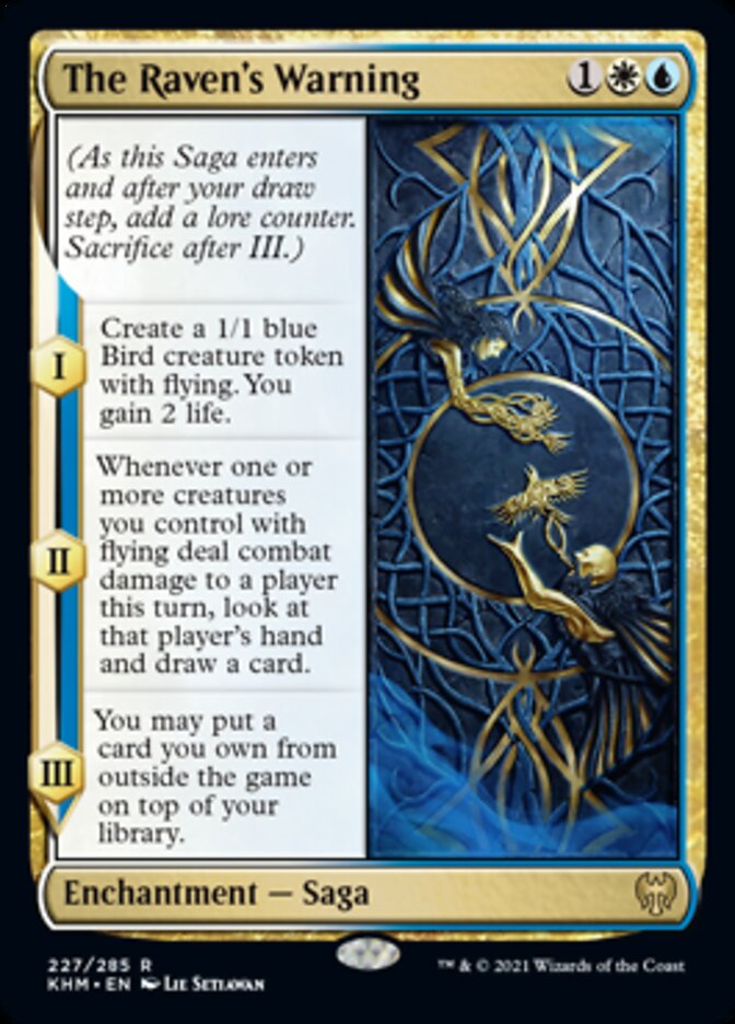 The Raven's Warning [Kaldheim] | KingTCG.ca