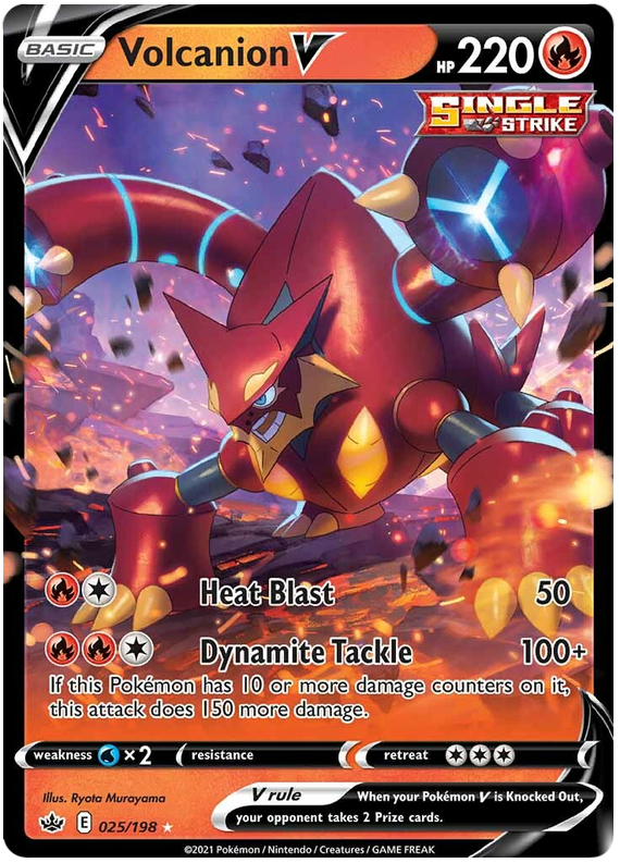 Volcanion V (025/198) [Sword & Shield: Chilling Reign] | KingTCG.ca