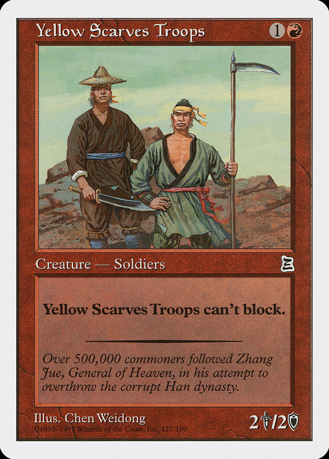 Yellow Scarves Troops [Portal Three Kingdoms] | KingTCG.ca