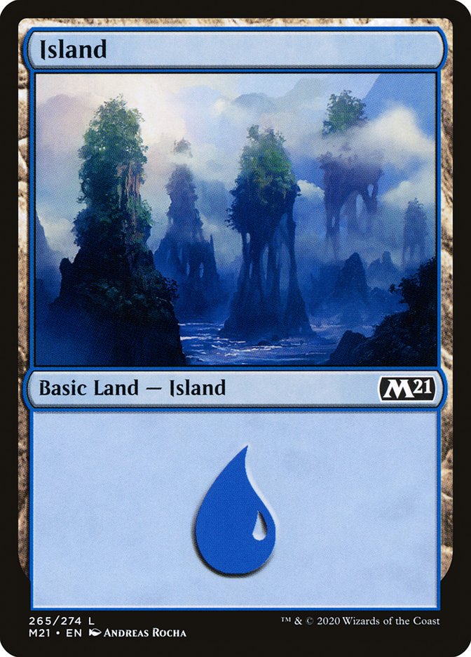 Island (265) [Core Set 2021] | KingTCG.ca