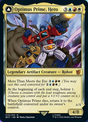 Optimus Prime, Hero // Optimus Prime, Autobot Leader [Universes Beyond: Transformers] | KingTCG.ca