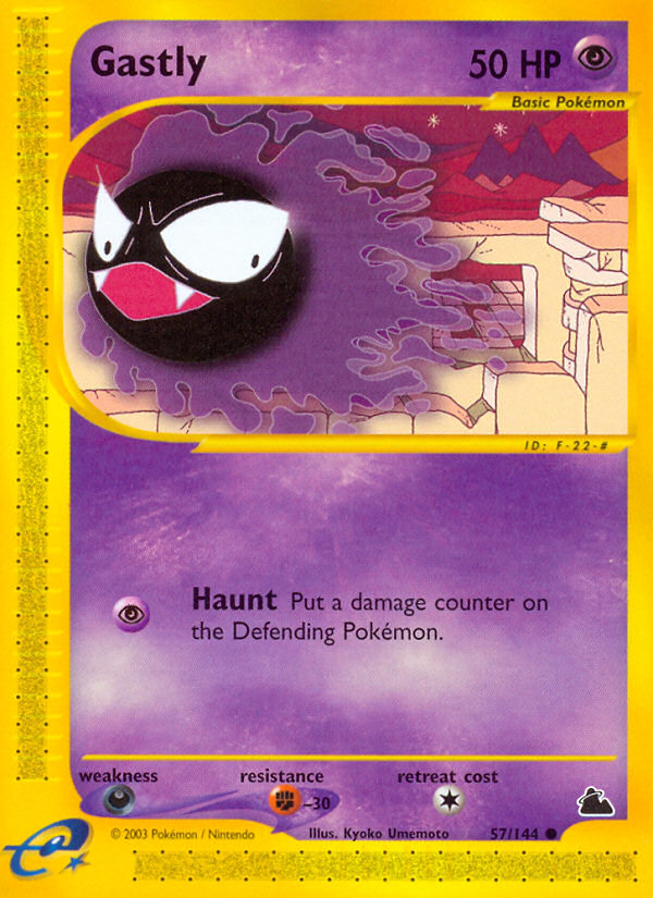 Gastly (57/144) [Skyridge] | KingTCG.ca