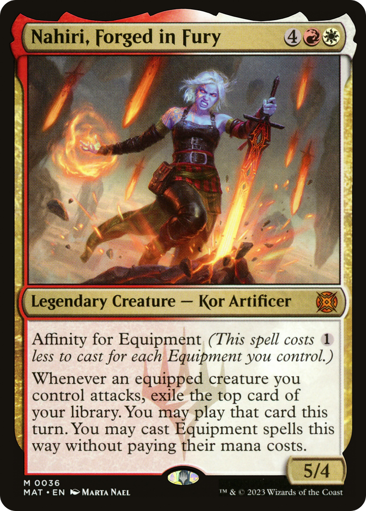 Nahiri, Forged in Fury [March of the Machine: The Aftermath] | KingTCG.ca