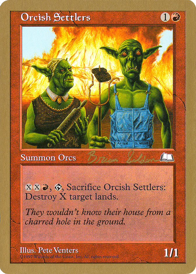 Orcish Settlers (Brian Selden) [World Championship Decks 1998] | KingTCG.ca