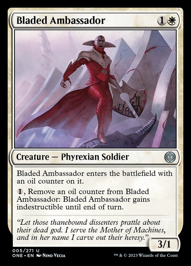 Bladed Ambassador [Phyrexia: All Will Be One] | KingTCG.ca