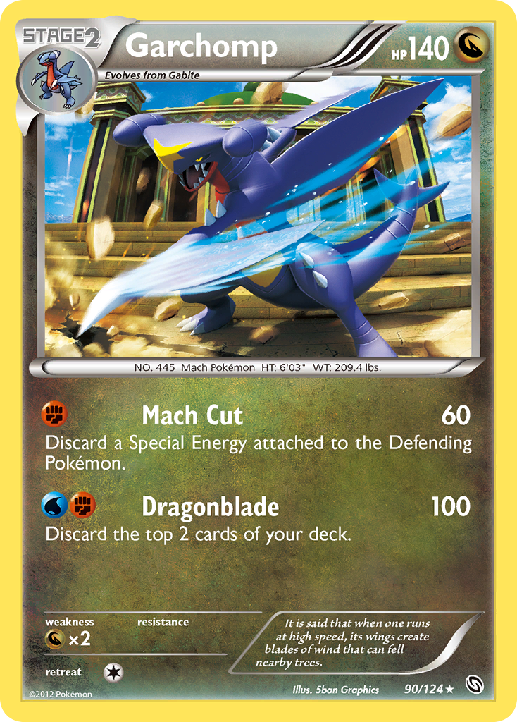 Garchomp (90/124) [Black & White: Dragons Exalted] | KingTCG.ca