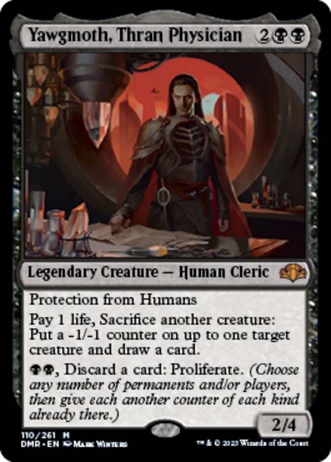 Yawgmoth, Thran Physician [Dominaria Remastered] | KingTCG.ca