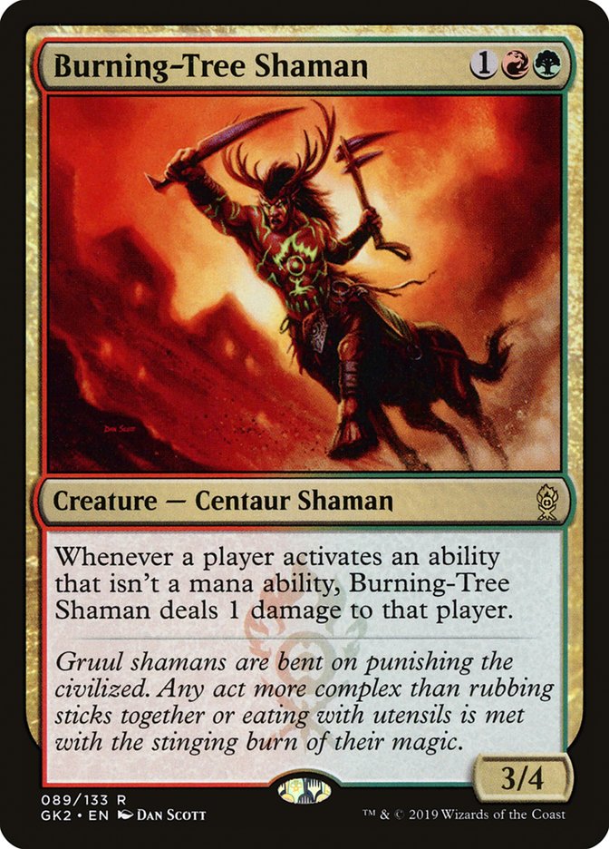 Burning-Tree Shaman [RNA Guild Kit] | KingTCG.ca