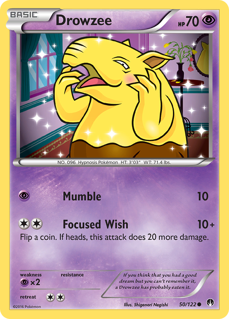 Drowzee (50/122) [XY: BREAKpoint] | KingTCG.ca