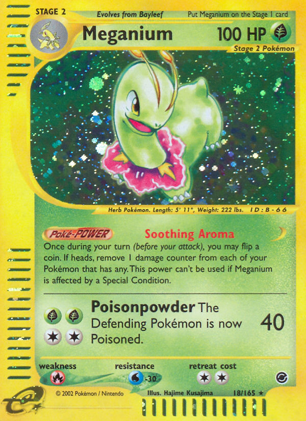 Meganium (18/165) [Expedition: Base Set] | KingTCG.ca