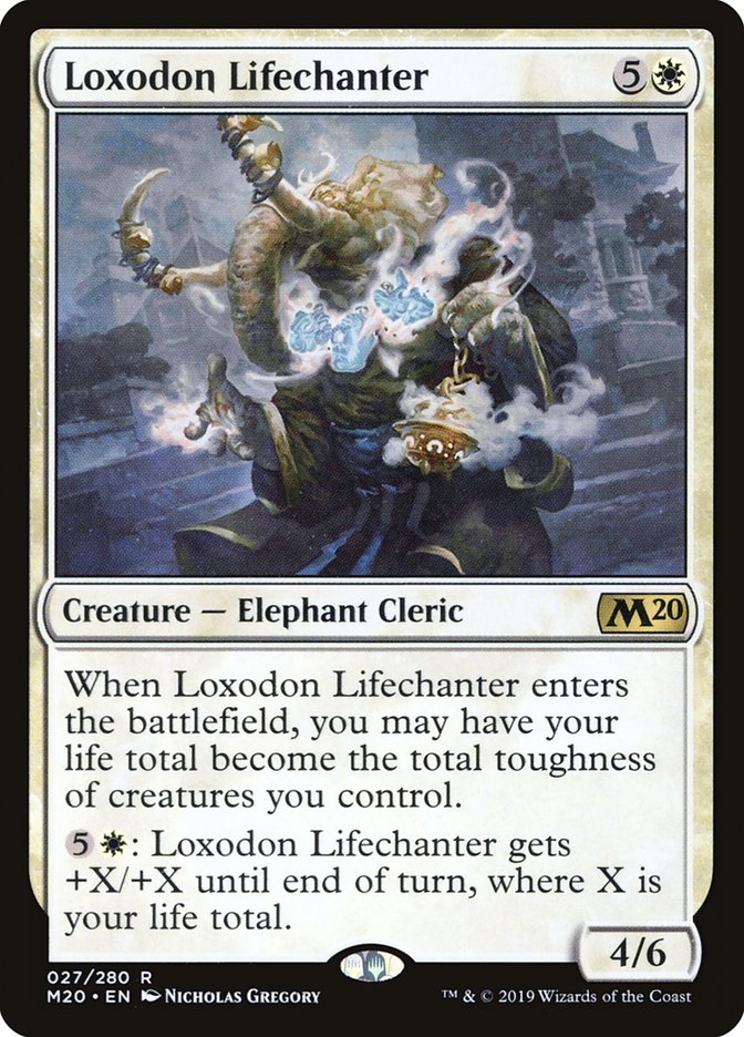 Loxodon Lifechanter [Core Set 2020] | KingTCG.ca