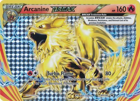 Arcanine BREAK (XY180) (Jumbo Card) [XY: Black Star Promos] | KingTCG.ca