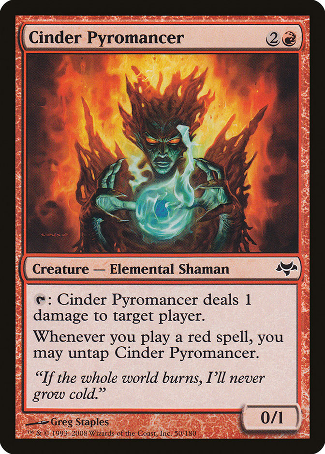 Cinder Pyromancer [Eventide] | KingTCG.ca