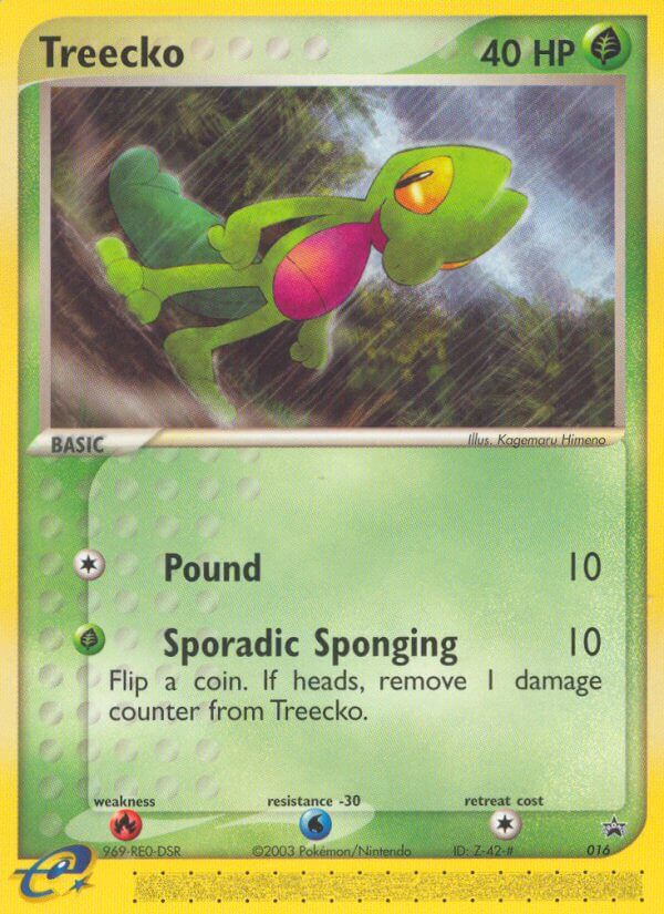 Treecko (16) [Nintendo: Black Star Promos] | KingTCG.ca