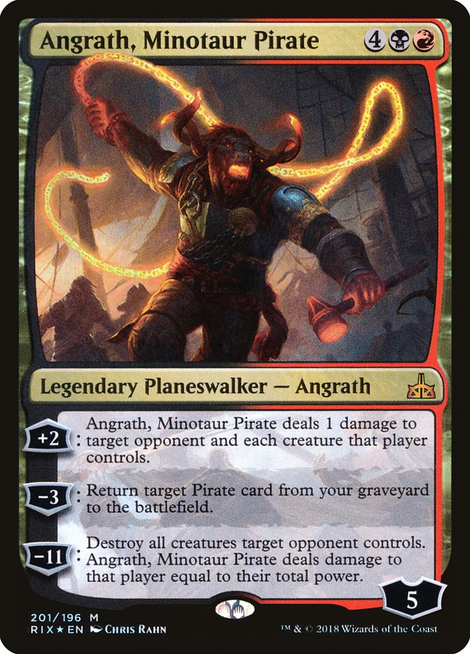 Angrath, Minotaur Pirate [Rivals of Ixalan] | KingTCG.ca