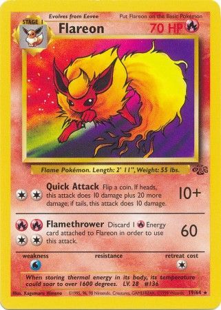 Flareon (19/64) [Jungle] | KingTCG.ca