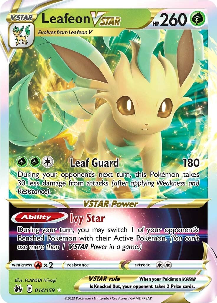 Leafeon VSTAR (014/159) [Sword & Shield: Crown Zenith] | KingTCG.ca