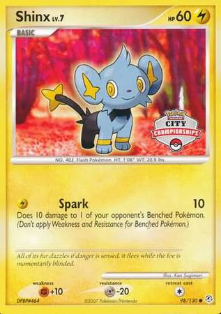 Shinx (City Championships Promo) (98/130) [Nintendo: Black Star Promos] | KingTCG.ca