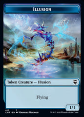 Illusion // Saproling Token [Commander Legends Tokens] | KingTCG.ca