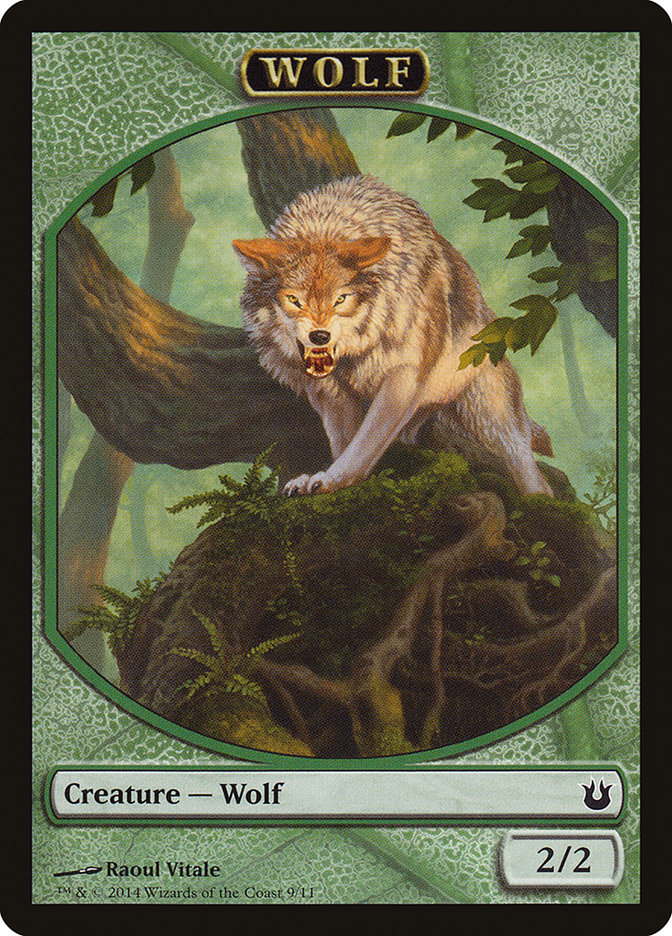 Wolf [Born of the Gods Tokens] | KingTCG.ca