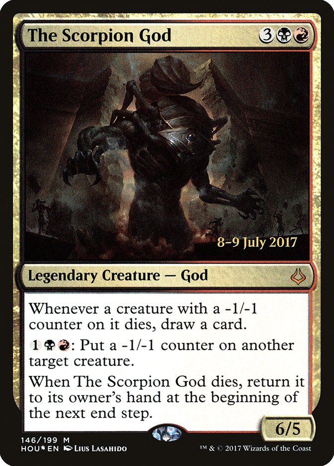 The Scorpion God [Hour of Devastation Promos] | KingTCG.ca