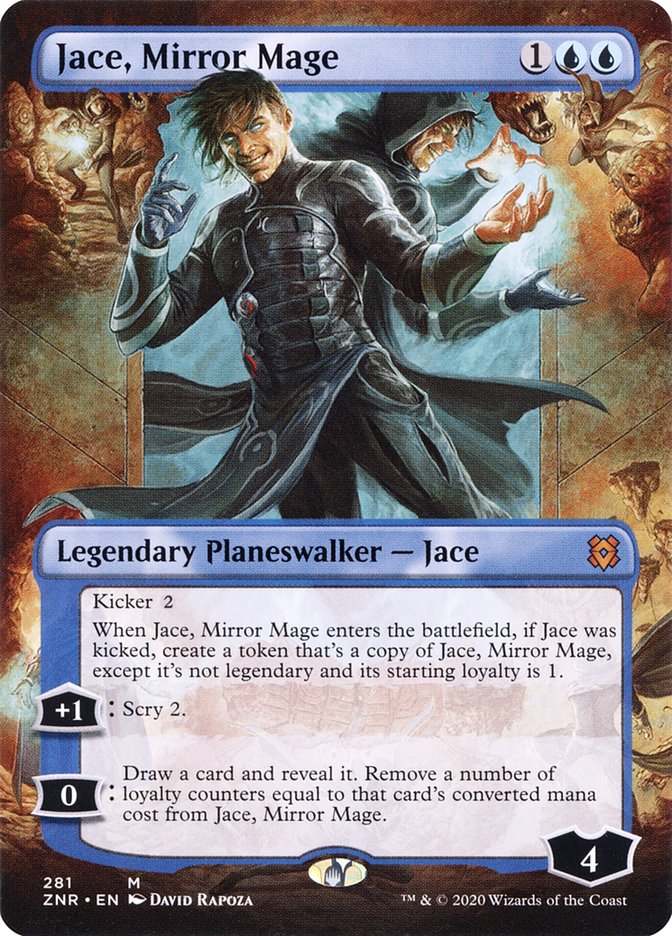 Jace, Mirror Mage (Borderless) [Zendikar Rising] | KingTCG.ca