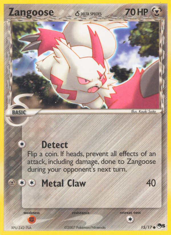 Zangoose (Delta Species) (15/17) [POP Series 5] | KingTCG.ca