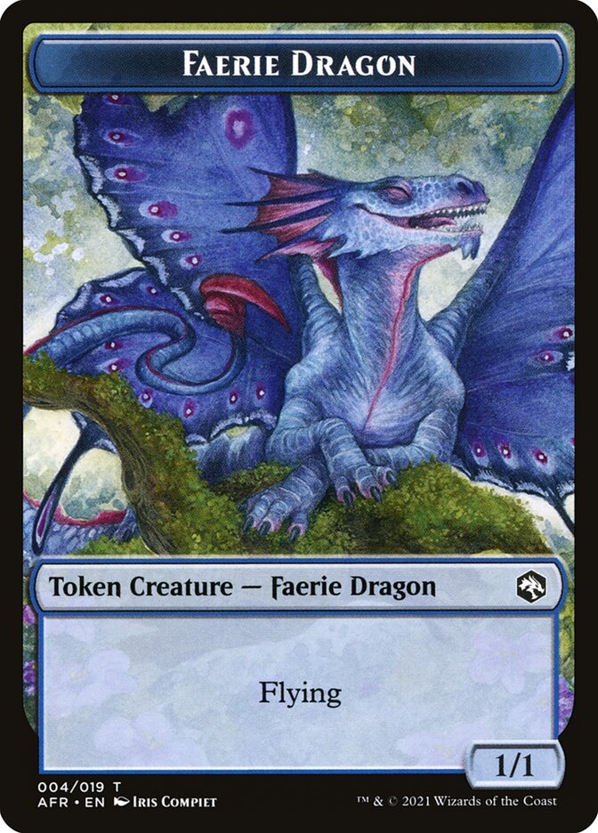 Faerie Dragon Token [Dungeons & Dragons: Adventures in the Forgotten Realms Tokens] | KingTCG.ca