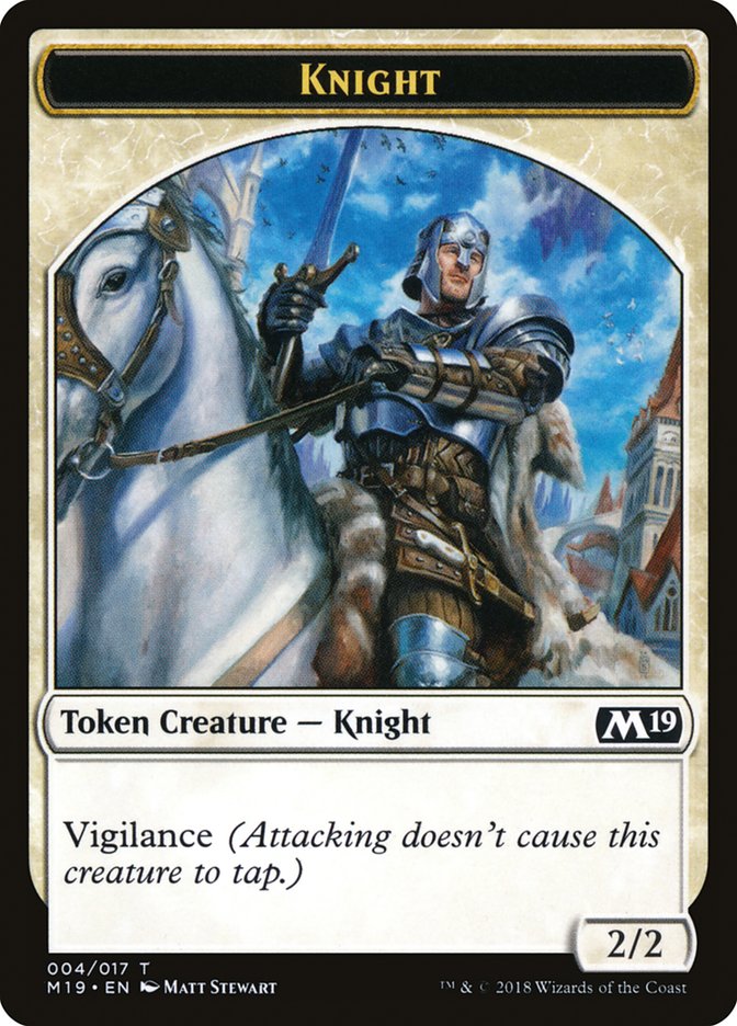 Knight [Core Set 2019 Tokens] | KingTCG.ca