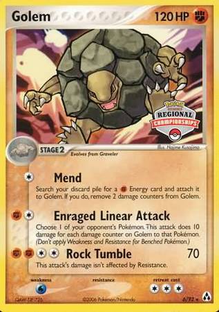 Golem (6/92) (Regional Championship Promo) [EX: Legend Maker] | KingTCG.ca