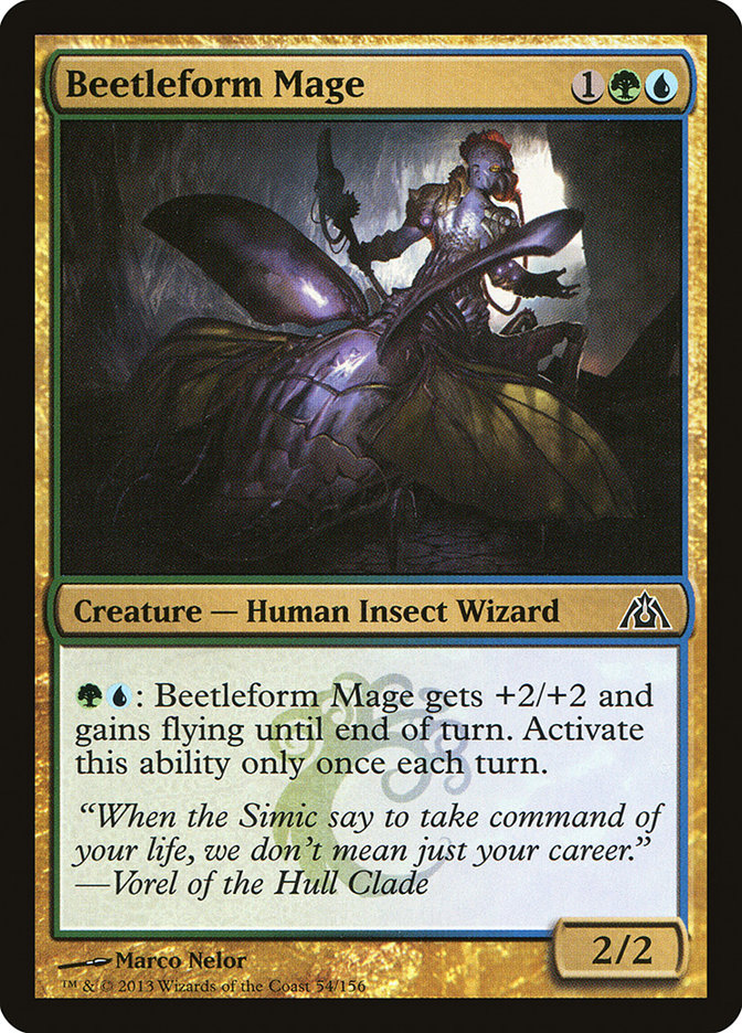 Beetleform Mage [Dragon's Maze] | KingTCG.ca